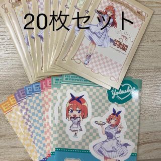 五等分の花嫁　ローソン　ステッカー＆ポケット手帳セット(その他)