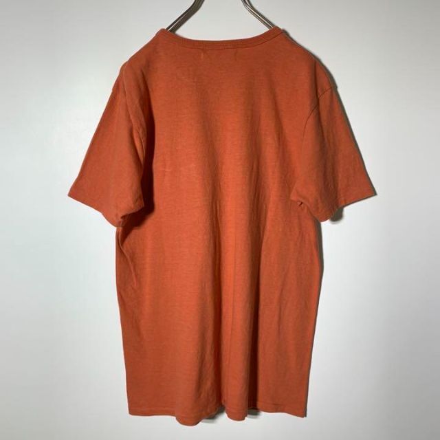 Barns ローズバッド カップルズ Lサイズ 厚手生地 半袖Tシャツ オレンジ メンズのトップス(Tシャツ/カットソー(半袖/袖なし))の商品写真