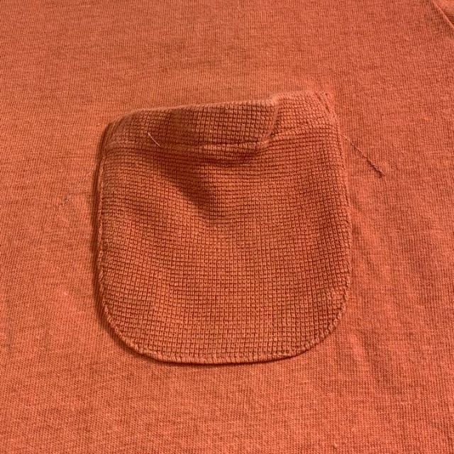 Barns ローズバッド カップルズ Lサイズ 厚手生地 半袖Tシャツ オレンジ メンズのトップス(Tシャツ/カットソー(半袖/袖なし))の商品写真