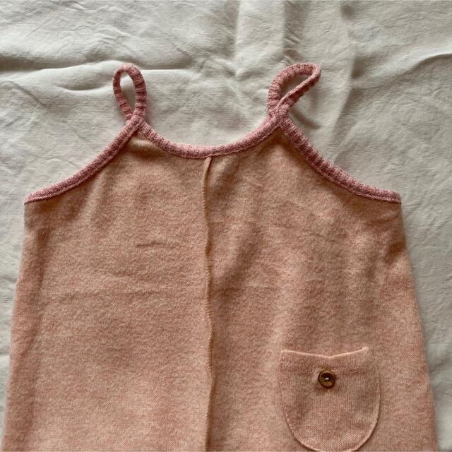 ZARA KIDS(ザラキッズ)の【美品】zarababy パイピング オールインワン キッズ/ベビー/マタニティのベビー服(~85cm)(ロンパース)の商品写真