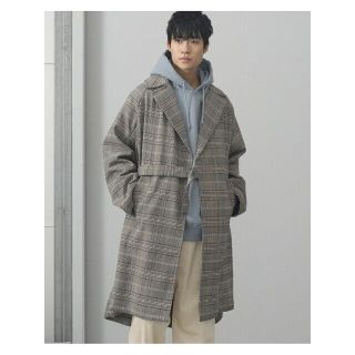 ビームス(BEAMS)の【CHECK】BEAMS HEART / ベルト付き オーバーコート(その他)