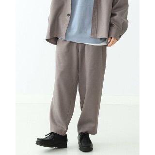 ビームス(BEAMS)の【GREY_BEIGE】BEAMS HEART / 微起毛 バルーンパンツ(その他)