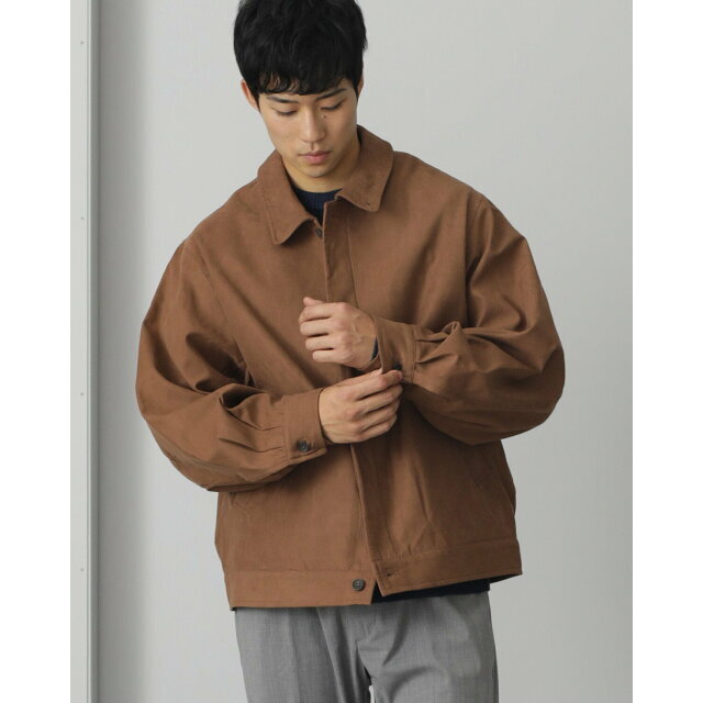 BEAMS(ビームス)の【BROWN】BEAMS HEART / フェイクスエード ビッグブルゾン メンズのジャケット/アウター(ブルゾン)の商品写真