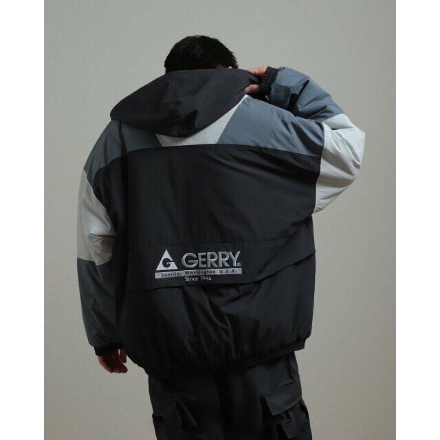 BEAMS(ビームス)の【GREY】GERRY * BEAMS HEART / 中綿 フード ジャケット メンズのジャケット/アウター(ブルゾン)の商品写真