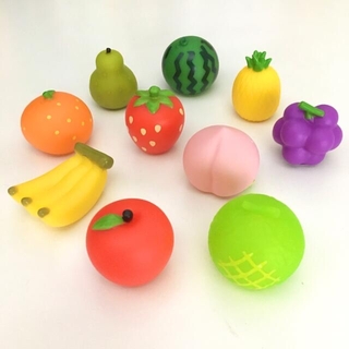 ぷかぷかフルーツ 10種類セット 水遊び おもちゃ くだものたろう(知育玩具)