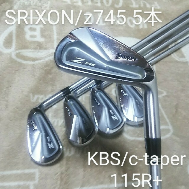 SRIXON/Z745iron 6-P/5本　KBS115/CtaperR+