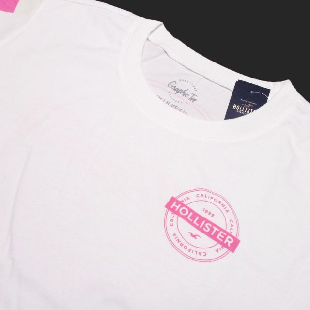 Hollister(ホリスター)の★新品★ホリスター★感光変色プリント長袖Tシャツ (White/M) レディースのトップス(Tシャツ(長袖/七分))の商品写真