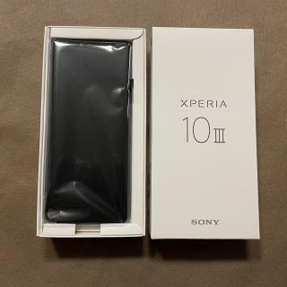 エクスペリア(Xperia)のXperia 10 iii simフリー (ワイモバイル版) 未使用新品(スマートフォン本体)