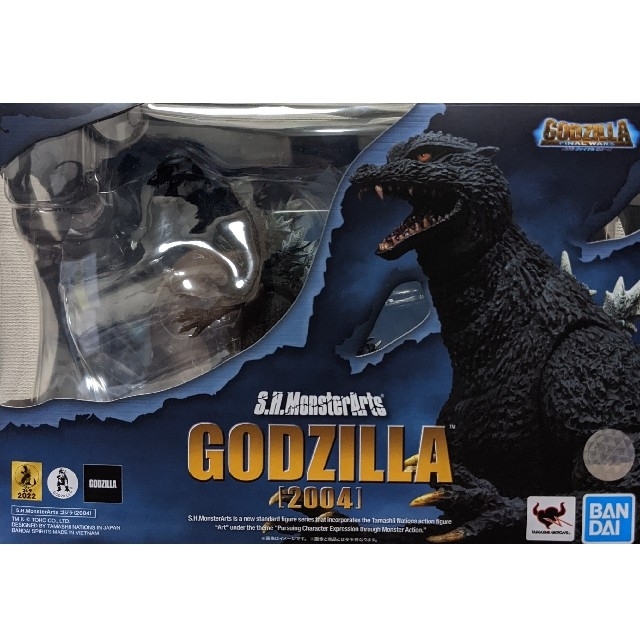 S.H.MonsterArts GODZILLA ［2004］