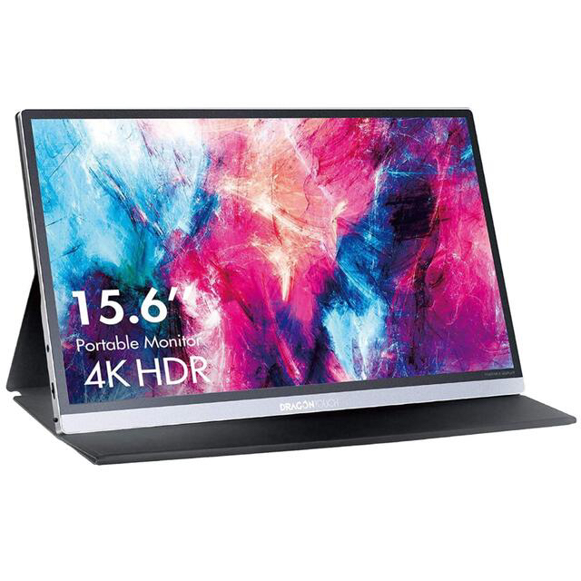 モバイルモニター 4K 15.6インチIPS液晶モバイルディスプレイスマホ/家電/カメラ