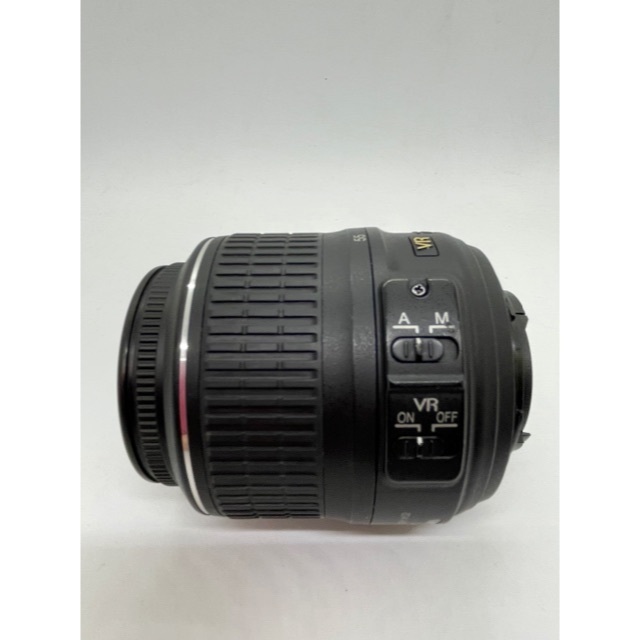 Nikon(ニコン)のAF-S DX 18-55mm f3.5-5.6G VRフード付き#38 スマホ/家電/カメラのカメラ(レンズ(ズーム))の商品写真