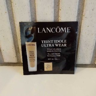 ランコム(LANCOME)のランコムタンイドル ウルトラ ウェア リキッド PO-02　1ml(ファンデーション)