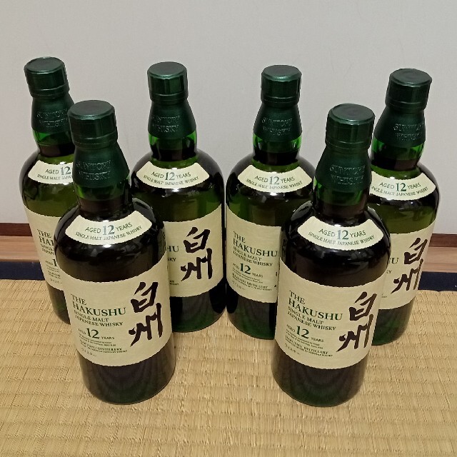 新品未開封 サントリー白州2本+白州12年 3本 箱なし - ウイスキー