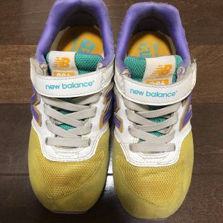 ニューバランス(New Balance)のニューバランス　スニーカー　18.5cm NEWBALANCE 黄色(スニーカー)