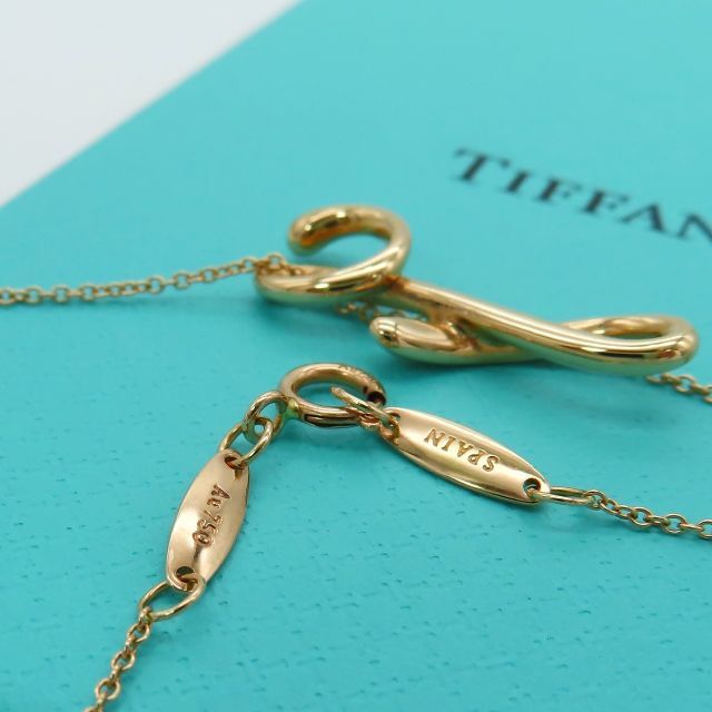 Tiffany & Co.(ティファニー)の未使用 ティファニー ローズ ゴールド イニシャル Y ネックレス DK41 レディースのアクセサリー(ネックレス)の商品写真