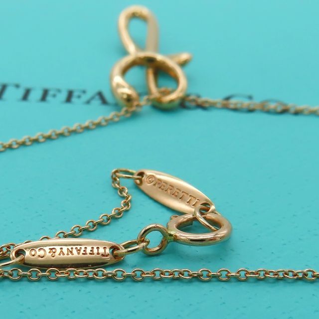 Tiffany & Co.(ティファニー)の未使用 ティファニー ローズ ゴールド イニシャル Y ネックレス DK41 レディースのアクセサリー(ネックレス)の商品写真
