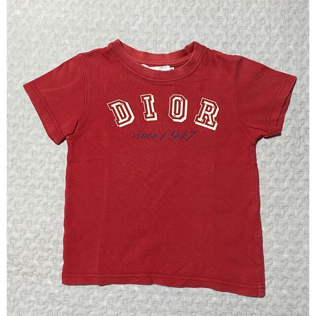 高質で安価 Christian - Dior Christian Dior 赤 Tシャツ Tシャツ+カットソー