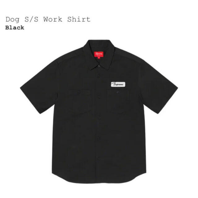 supreme dog s/s work shirt Lサイズ