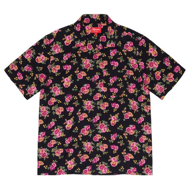 supreme floral rayon s/s shirt Sサイズ - シャツ