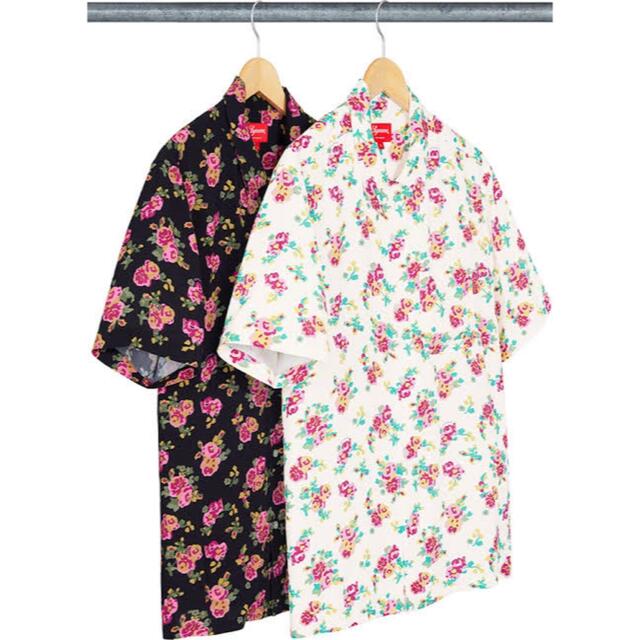 【S】supreme Floral Rayon S/S Shirt