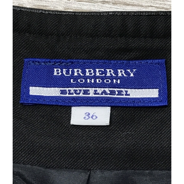 BURBERRY BLUE LABEL(バーバリーブルーレーベル)のバーバリーブルーレーベル キュロットパンツ チェック柄 レディース 36 レディースのパンツ(ショートパンツ)の商品写真