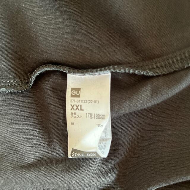 クルーネック T半袖　ブラックGU メンズのトップス(Tシャツ/カットソー(半袖/袖なし))の商品写真