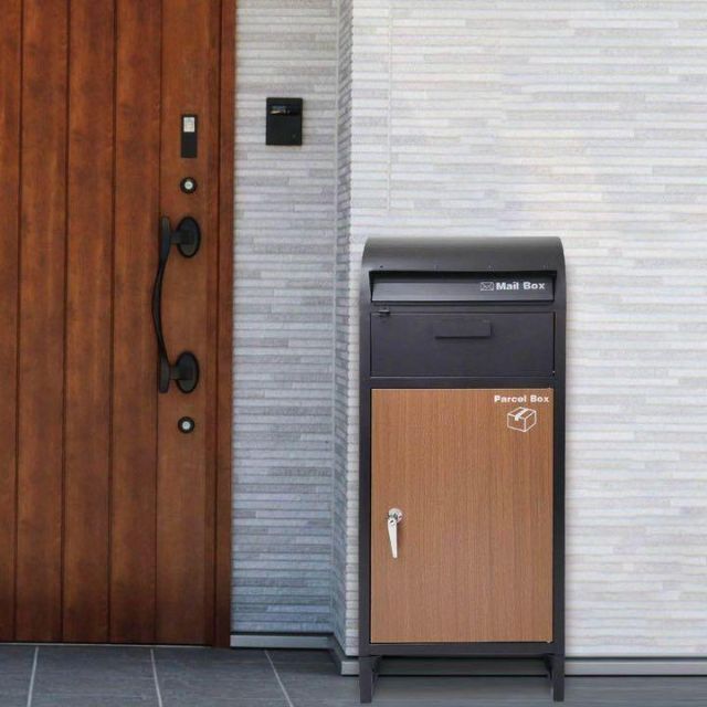 大得価人気SALE 宅配ポスト 宅配ボックス ポスト スタンドポスト レア ...
