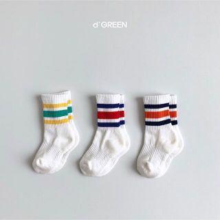 3足セット monami socks ソックス キッズ 靴下　ベビー 韓国子供服(靴下/タイツ)