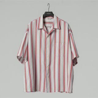 クーティー(COOTIE)のCOOTIE Snake Stripe Open-Neckshirt(シャツ)