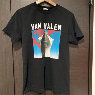 ジーユー(GU)のGU_Van Halen_ヴァン・ヘイレン_デザインTシャツ_Mサイズ_ブラック(Tシャツ/カットソー(半袖/袖なし))