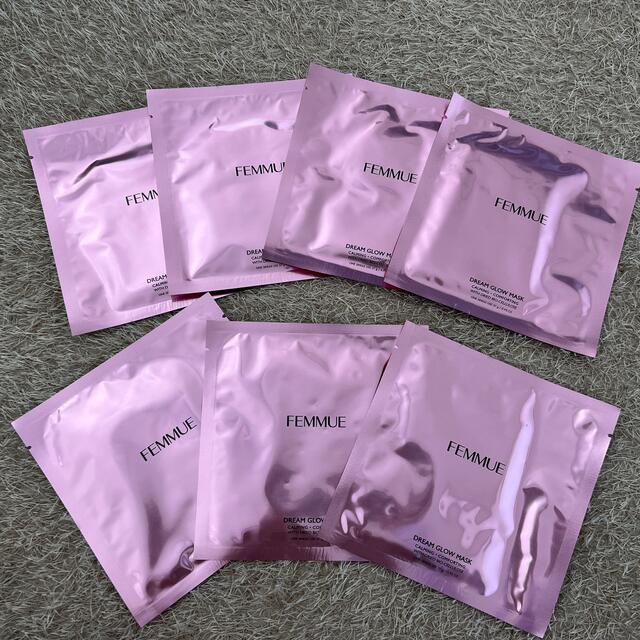 FEMMUE(ファミュ)のファミュ　ドリームグロウマスク　7枚セット コスメ/美容のスキンケア/基礎化粧品(パック/フェイスマスク)の商品写真