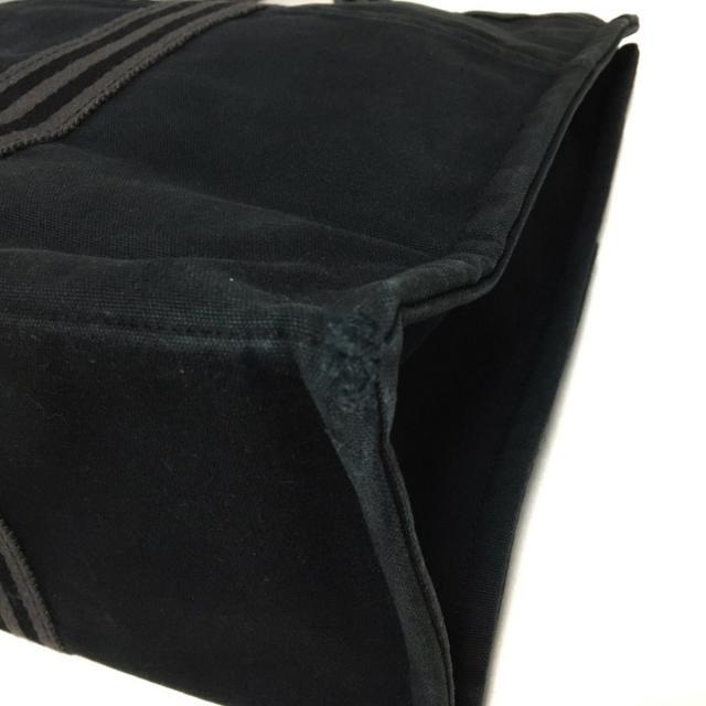 エルメス HERMES トートバッグ フールトゥトートMM キャンバス 黒 ...