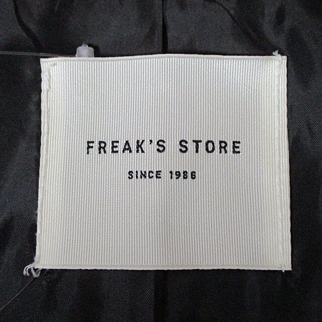 FREAK'S STORE(フリークスストア)のフリークスストア コート サイズF - 黒 レディースのジャケット/アウター(その他)の商品写真