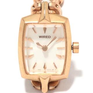ワイアード(WIRED)のワイアード 腕時計 - 1N01-0PA0 レディース(腕時計)