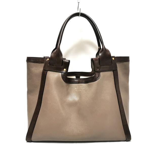 SMYTHSON スマイソン トートバッグ レザー 赤 ブラウン ベージュ A4-