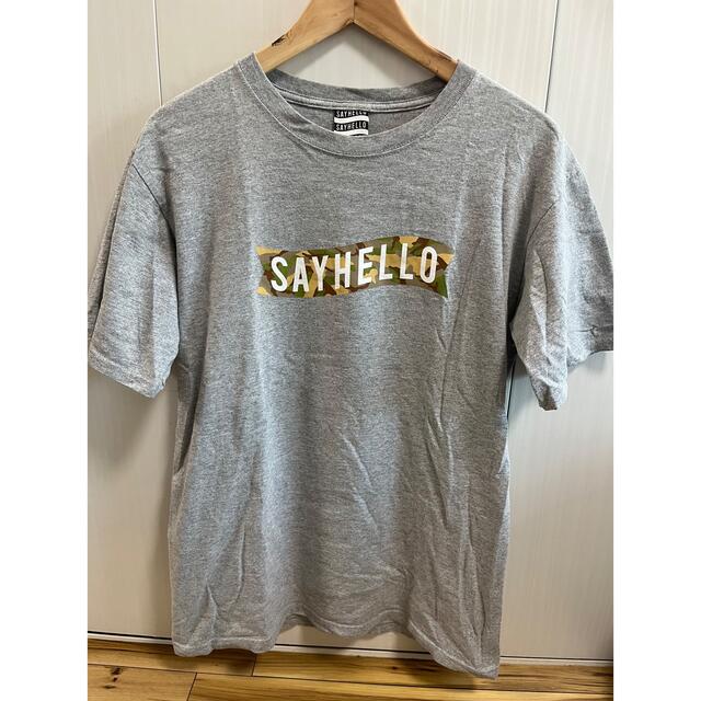 BEAMS(ビームス)のSAYHELLO Tシャツ カモフラ Mサイズ BEAMS購入 シュプリーム メンズのトップス(Tシャツ/カットソー(半袖/袖なし))の商品写真