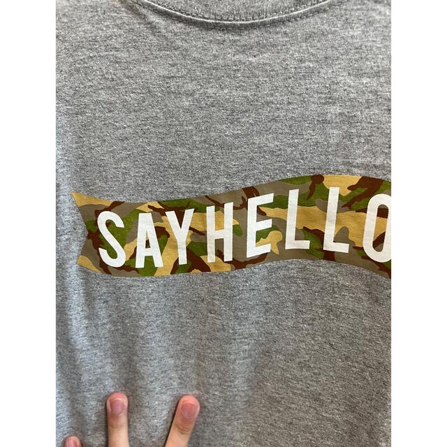 BEAMS(ビームス)のSAYHELLO Tシャツ カモフラ Mサイズ BEAMS購入 シュプリーム メンズのトップス(Tシャツ/カットソー(半袖/袖なし))の商品写真