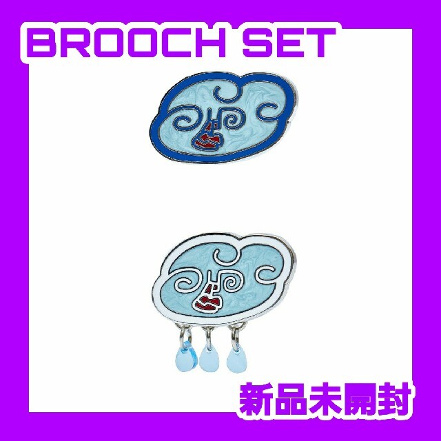 BTS V BROOCH SET ブローチセット テテ  テヒョン 雲 ブイ