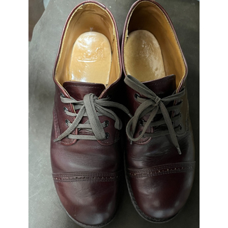 REDWING - ペイトンオックスフォード ブラックチェリーフェザーストーン 短靴 redwing
