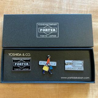 ポーター(PORTER)のPORTER ピンバッジ 非売品(ノベルティグッズ)