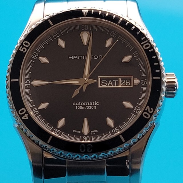 使い勝手の良い】 【中古】HAMILTON ハミルトン 自動巻き シービュー
