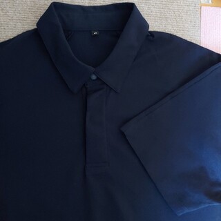 ムジルシリョウヒン(MUJI (無印良品))のポロシャツ　半袖　スナップダウン(ポロシャツ)