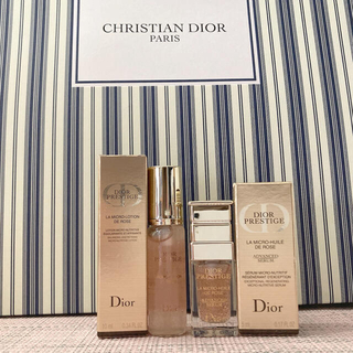 Dior - 【新品】Dior プレステージ 美容液 マイクロ ローズ& ローション ローズ 