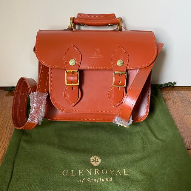 【GLENROYAL】グレンロイヤル サッチェルバッグ ショルダーバッグ(新品)