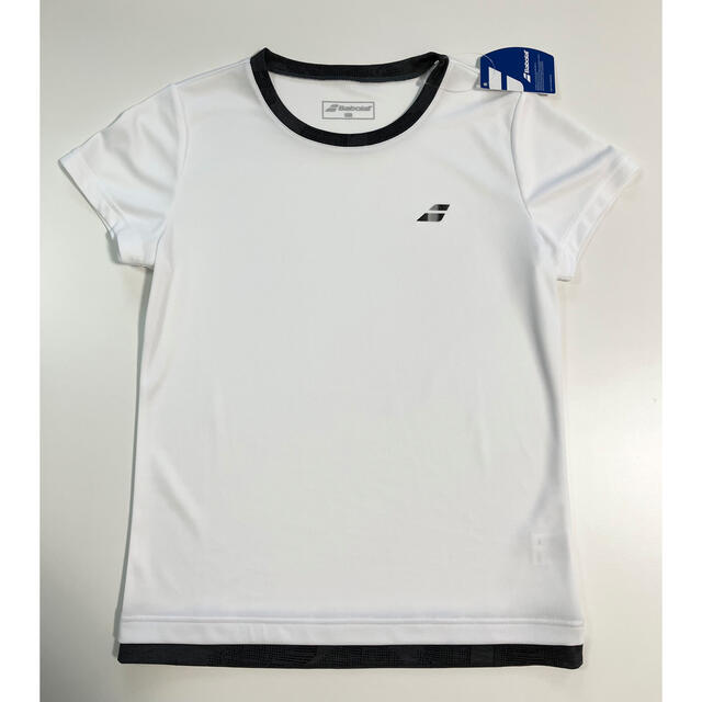 Babolat(バボラ)の新品タグ付 今季 バボラ  Babolat 半袖Tシャツ 白 XL スポーツ/アウトドアのテニス(ウェア)の商品写真