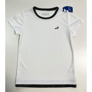 バボラ(Babolat)の新品タグ付 今季 バボラ  Babolat 半袖Tシャツ 白 XL(ウェア)