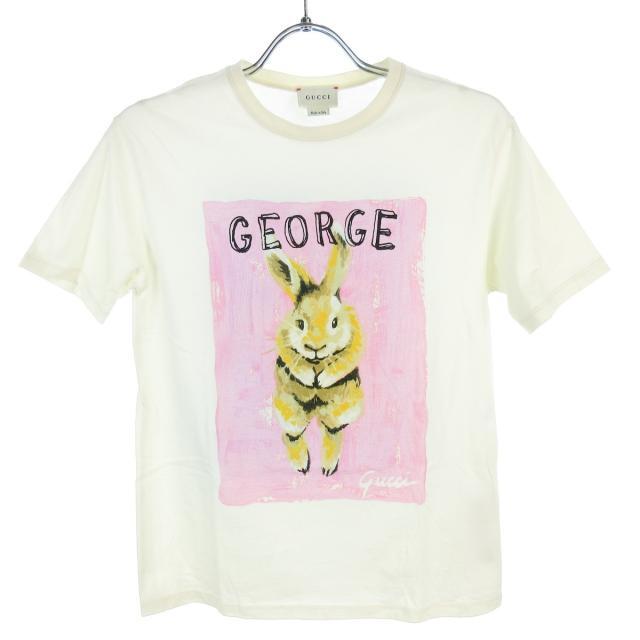 Gucci(グッチ)のグッチ 半袖Tシャツ サイズ12 L レディース レディースのトップス(Tシャツ(半袖/袖なし))の商品写真