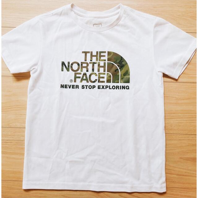 THE NORTH FACE(ザノースフェイス)のTHE NORTH FACE ロゴTシャツ キッズ/ベビー/マタニティのキッズ服男の子用(90cm~)(Tシャツ/カットソー)の商品写真