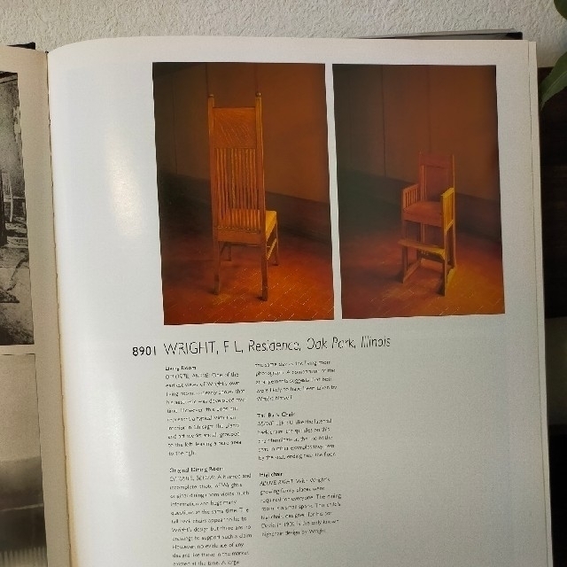 洋書　FRANK LLOYD WRIGHT  interiors and fu エンタメ/ホビーの本(洋書)の商品写真