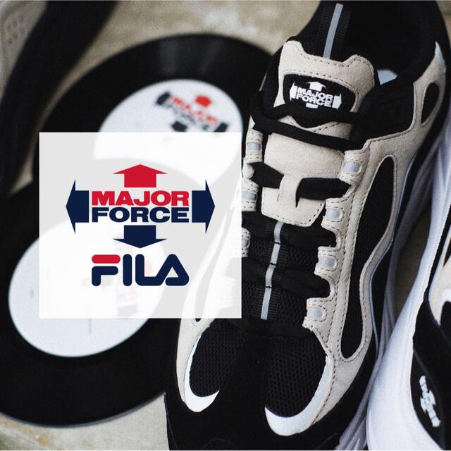 FILA - Trigate X MAJOR FORCE BLACK/WHITEの通販 by 1ngram04｜フィラ